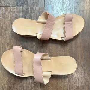 Sophia Milano Blush Sandals for Women